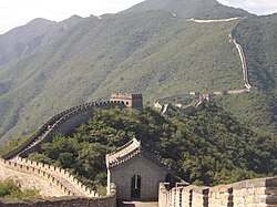 The purpose of the Great Wall of China was to stop the "barbarians" from crossing the northern border of China.