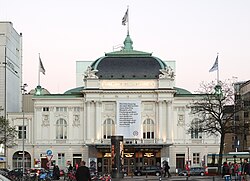 The Deutsches Schauspielhaus in the St. Georg quarter