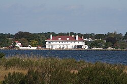 Westhampton, Suffolk County, New York, on the East End of Long Island in December 2008