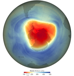 The Antarctic ozone hole (October 2024)