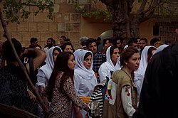 Yazidi new year celebrations in Lalish, 18 April 2017