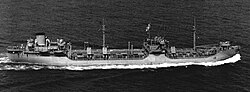 A US Navy T2 tanker in 1943