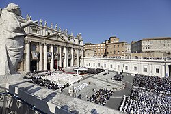 Canonization Mass held on 14 October 2018