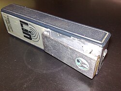 Original Motorola "Pageboy II" pager, used in New York in the late 1970s.