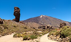 Teide, still an active volcano in Tenerife, Canary Islands, is the tallest peak in Spain.