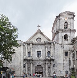 San Agustin Church, built in 1604, is a UNESCO World Heritage Site.