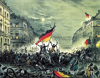 Nationalist and liberal pressure led to the European Revolutions of 1848.