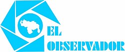 El Observador logo from the 1980s