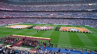 2010 UEFA Champions League final opening ceremony