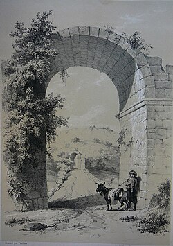 Triumphal arch at the entrance to the Sangarius Bridge