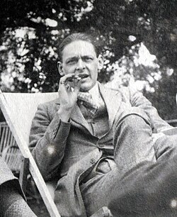 Eliot in 1923 by Lady Ottoline Morrell