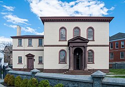 Touro Synagogue in Newport is the oldest existing synagogue building in the United States.