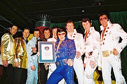 Elvis impersonators in 2005