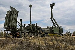 Sky Sabre (with Land Ceptor missiles) ground-based air defence system as operated by 7th Air Defence Group.
