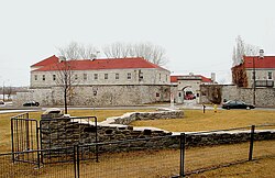 Exterior of Fort Frontenac, home of the Canadian Army Command and Staff College