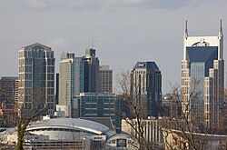 Nashville is the fourth-largest city in the region, and part of the region's eighth-largest metropolitan area.