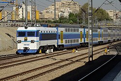 Tehran Metro with Line 5 only running the commuter rail