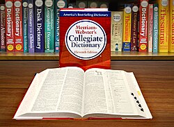 The 11th edition of Merriam-Webster's Collegiate Dictionary