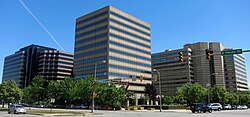 Pentagon City office buildings, including the Transportation Security Administration headquarters and Drug Enforcement Administration