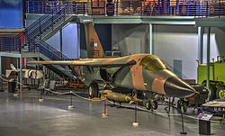 F-111E on display at the Museum of Aviation, Robins AFB