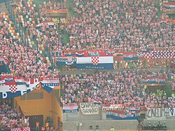 Fans during Euro 2004 in Portugal