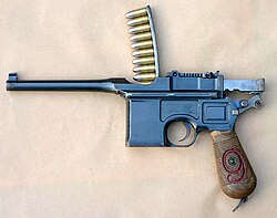 Mauser C96 in 9 mm Luger