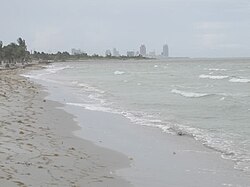 Resuspension of fines from a replenished beach causing siltation offshore