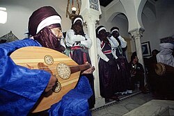 Tuareg singer Othmane Bali from Djanet, Algeria