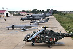 Peruvian Air Force fleet in Piura in 2017