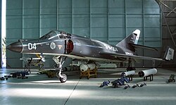 A French-built Super Étendard of the Argentine Naval Aviation