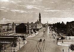 Luz Station in 1900