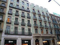 Former headquarters at La Vanguardia