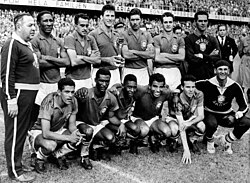 Brazil won its first FIFA World Cup in 1958 wearing Umbro kits