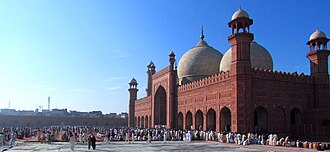 Eid prayers at the Badshahi Mosque in Lahore