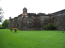 The Fortaleza de San Fernando de Omoa was built by the Spanish to protect the coast of Honduras from English pirates.