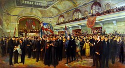 The Great People's Assembly of Serbs, Bunjevci and other Slavs in Banat, Bačka and Baranja, the Serbian Crown Lands in Austria-Hungary, (today's Vojvodina) declared unification with the Kingdom of Serbia on 25 November 1918