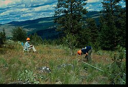 Rangeland monitoring using Parker 3-step Method, Okanagan Washington 2002