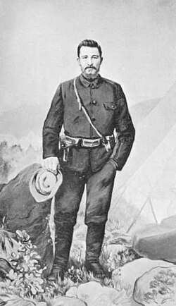 Christiaan De Wet was the most formidable leader of the Boer guerrillas. He successfully evaded capture several times and later involved in the negotiations for a peace settlement.