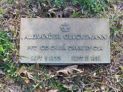 Grave of a Confederate Jewish soldier near Clinton, Louisiana