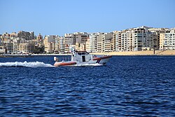 The AFM's search and rescue launches Melita I and Melita II have been used for search and rescue operations since 1999.