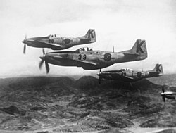 P-51 Mustangs were among the first fighter aircraft for the ROKAF
