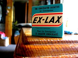 Picture depicting an old Ex-Lax™ carton