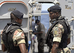 Marines of the Cape Verdean Coast Guard