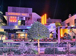 Iulius Town at night