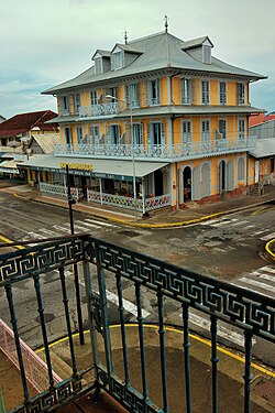Thémire house, Creole style, in Cayenne