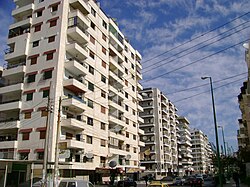 A modern neighborhood