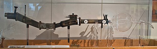 Replica of Aston's third mass spectrometer
