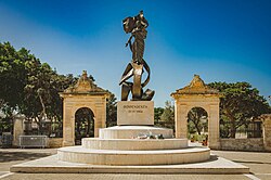 Monument to the independence of Malta in Floriana
