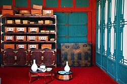 A set of the Korean drama Jewel in the Palace (2003–2004) at Dae Jang Geum Theme Park