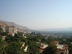 Zabadani resort near Damascus